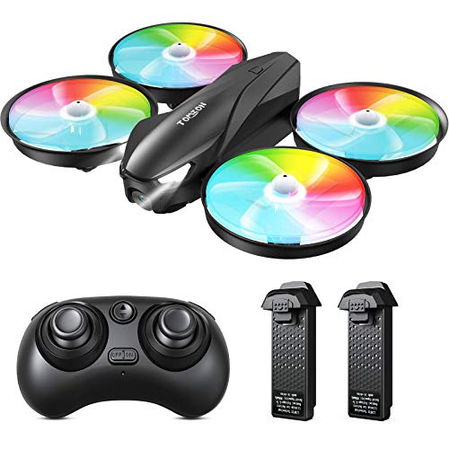Mini Drone for Kids, A20 Green and A31 LED 7 Color Combo, Easy to Fly Drone for Kids and Beginners, Indoor Outdoor RC… - Image 3