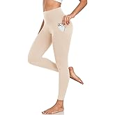 iaoja High Waisted Leggings for Women with Pockets - Tummy Control Soft Workout Running Yoga Printed Pants
