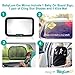 Baby Car Mirror - Include 1 Baby On Board Yellow Sign, 1 Kick Mat, 2 Sun Shades
