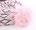 Home Prefer Toddler Girls Hats with Soft Fleece Lining Crochet Flowers Earflaps Hat Pink Peruvian Hat S