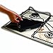 Gas Range Protector (4 Pieces) - Heavy Duty, Double Thickness, Reusable, Non-Stick Gas Range Protectors | Safest On The Market, 100% Certified BPA & PFOA Free (10.6” x 10.6”) – NEW & IMPROVED 2017