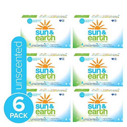 Sun & Earth Natural Fabric Softener sheets, Unscented 80 ct. - Thumbnail 4