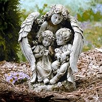 Roman, Inc. Angel with Children Statue