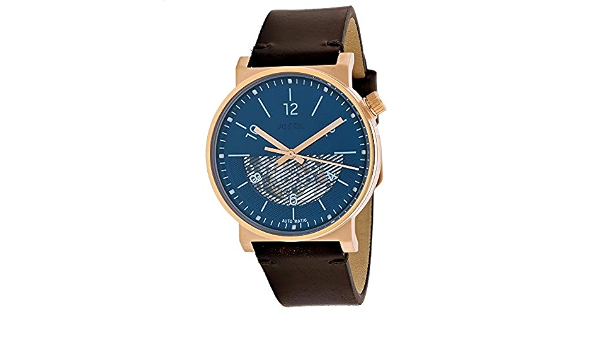 Fossil Barstow Automatic Leather Watch 