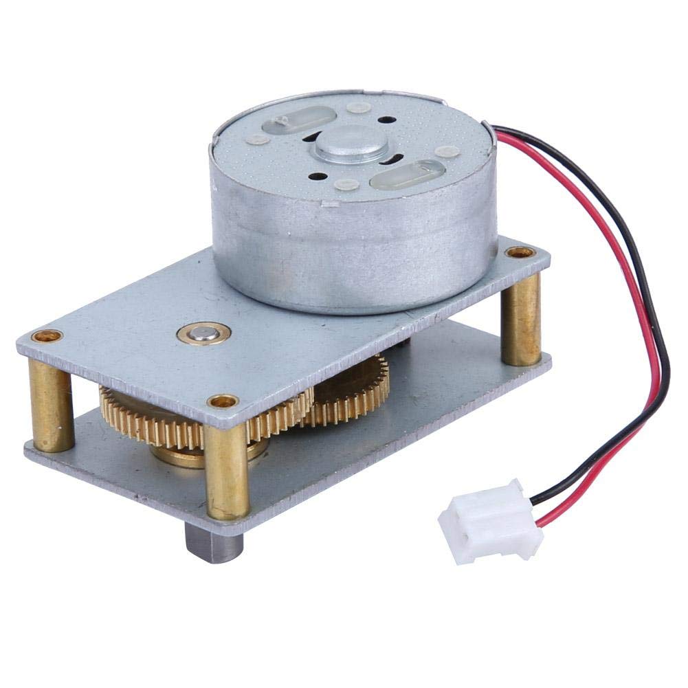 Zone Valve Motor, 3-12V DC Reversible Metal Gear Box Motor Speed Reduction Motor 27RPM for Vending Machine Valve Instrument Security Monitoring