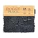 My Doggy Place - Ultra Absorbent Microfiber Chenille Dog Bath Dry Towel with Hand Pockets, Durable, Quick Drying, Washable, Prevent Mud Dirt (Color: Charcoal)