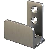 Brushed nickel barn door hardware