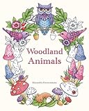 Woodland Animals: An adult colouring book for dreaming and relaxing. by 