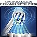 Oral-B Floss Action Replacement Brush Heads for an Oral-B Electric Toothbrush, Pack of 4