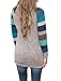 UMETINY Women's Cotton Knitted Long Sleeve Lightweight Tunic Sweatshirt Tops