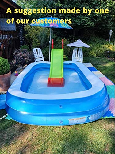 Woopie Kinder Extra große Wasserrutsche für den Garten | im Freien Kinderspielzeug für Kleinkinder | Große Rutsche für… – Bild 8