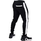 GYMBULLFIGHT Men's Athletic Sweatpants Workout Tapered Joggers Running Gym Pants with Pockets