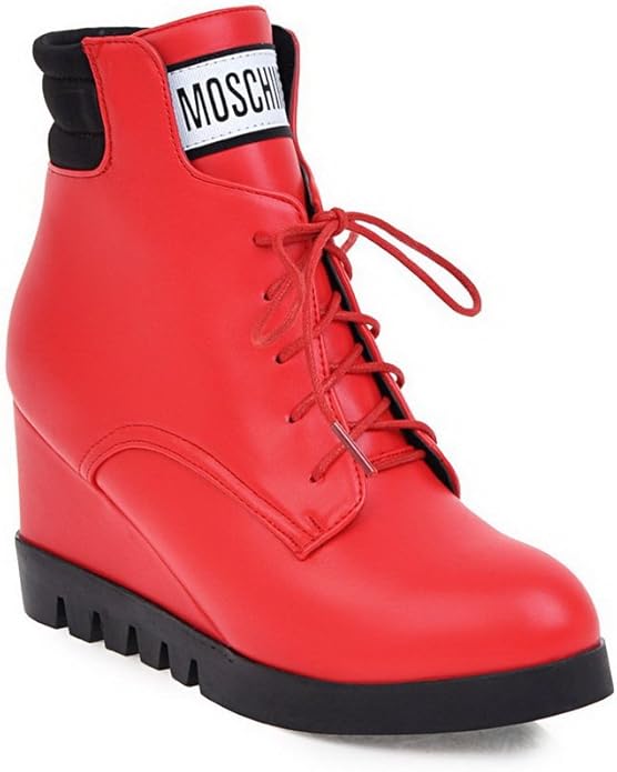 red walking shoes womens