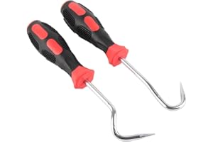 LIKJ Auto Hose Remover,Heavy Duty Rustproof 2PCS Hose Removal Hook Set for Maintenance
