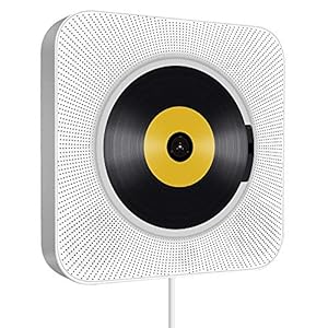 Promise2134 Cd Player Bluetooth draagbare cd-muziekspeler voor wandmontage home repeat cd speler voorgeboorde opvoeding…