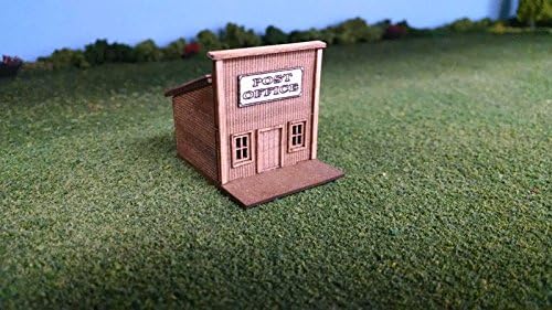 Train Time Laser N Scale Laser Cut Old West Post Office Kit