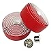 KINGOU Carbon Fiber PU Leather Road Bike Handlebar Tape Bar Tapes - 2PCS Per Set