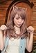 X&Y ANGEL Fashionable Middle-length Wavy Healthy Kanekalon Wigs As Real Hair K035 (purple (like the photo shows))