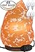 Himalayan Salt Lamp [3x FREE BULBS] Natural Shape Crystal Pink Salt Light with Solid Wooden Base | Air-Purifier Rock Salt Lamp 8 Lbs to 11 Lbs [PURIFYING THE AIR, REDUCE ASTHMA AND ALLERGY SYMPTOMS