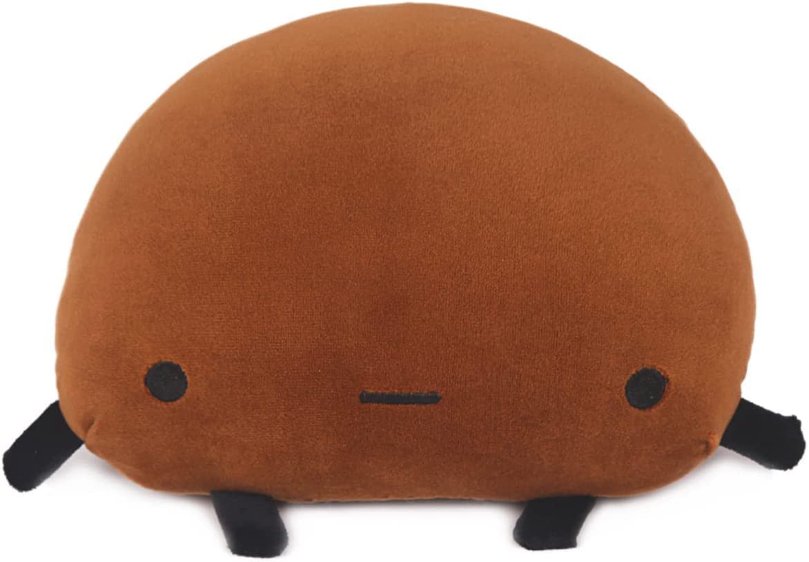 KOWAKA Dark Potato Plush Toy, 14inch, Super Soft Hugging Pillow, Cute Stuffed Animal for Kids Room Decor, Squishy Anime Plushie Gifts