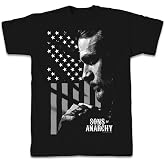 Sons of Anarchy Jax Flag Adult Short Sleeve T-Shirt