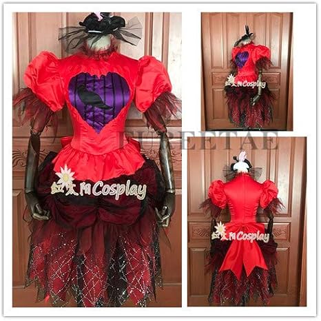 Amazon コスプレ衣装 女性ダンサーさん ディズニー 18 スプーキーboo パレード ザ ヴィランズ ワールド 靴下付き コスプレ 仮装 通販