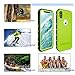 SpringRay iPhone Xs Max Waterproof Case IP68 Certified Shockproof Dustproof Snowproof Full Body Rugged Protective Cover with Built-in Screen Protector for iPhone Xs Max 2018 Released 6.5 inch (Green)