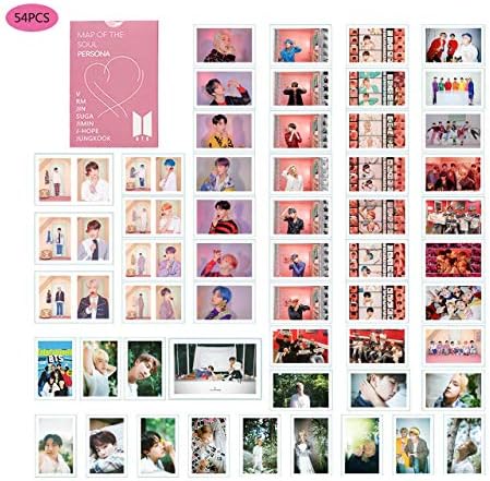 54PCS BTS MAP OF THE SOUL Pesona New BTS Album LOMO Cards and BTS sticker 2019