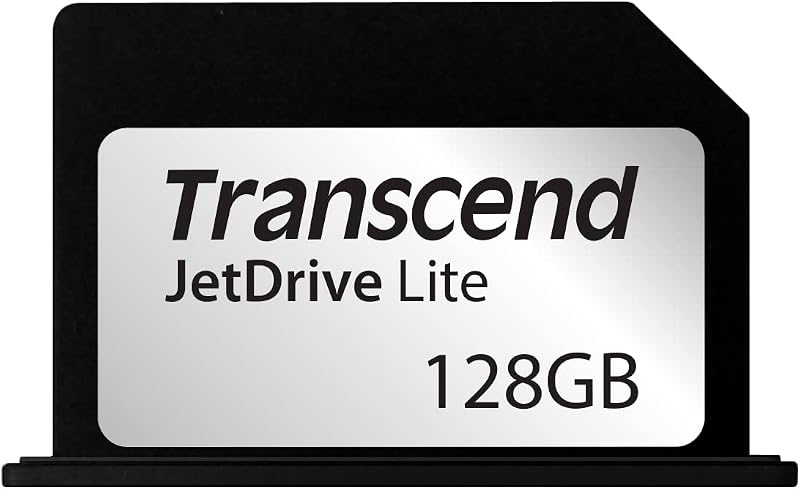Transcend 128GB JetDrive Lite 330 Expansion Card for MacBook Pro 2021 - Fast
