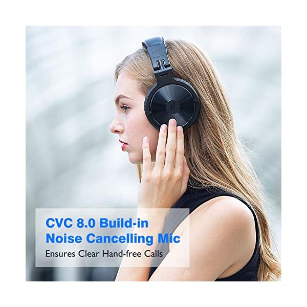 OneOdio Bluetooth Headphones Over Ear [Studio Level Sound Quality ] 80 Hrs Playtime, Bass Boosted, Soft Memory Protein…