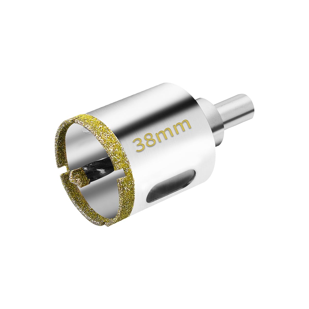 Meccion Diamond Hole Saw with Pilot Center Drill Bit 38mm Diamond Core Hole Cutter for Tile, Porcelain, Glass, Marble, Ceramic — image 1
