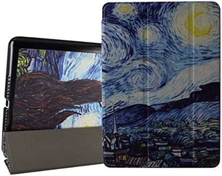 iPad 9.7 2017 Case - Tessday Ultra Slim Lightweight PU leather Smart Shell Standing Cover for Apple iPad 9.7" 2017 release, Starry Night