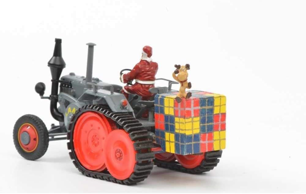 Schuco 450770300 Lanz Christmas 450770300-Lanz 2018 1:32 Model Car Model Vehicle Multi-Coloured, Multicoloured - Image 5