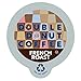 Double Donut Coffee Pods Coffee, Fresh Dark Roast Coffee in Recyclable Single-Serve Capsules for Keurig K Cups Coffee Machines, French Roast, 24 Count