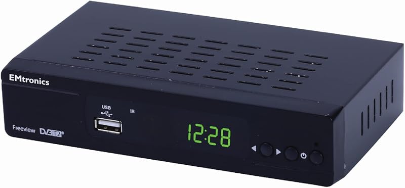 Emtronics EMFBHD1 Freeview HD Set Top Box 1080P HDMI SCART PVR Receiver