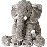 CHICVITA Stuffed Elephant Pillow Baby Toys Plush Pillows