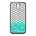 1 X EVERMARKET(TM) Colorful Chevron Pattern Live the Life You Love, Love the Life You Live Samsung Galaxy S4 9500 Durable Plastic Case Without Glitter