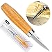 Wood Carving Sloyd 120 Knife for Whittling and Roughing for beginners and profi - Durable High carbon steel - Spoon Carving Tools