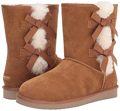 Koolaburra by UGG womens Victoria Short Fashion Boot, Chestnut,