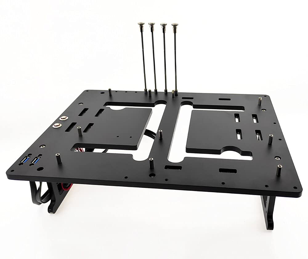 Mua Open Air ATX PC Frame HTPC Water Cooling Test Bench Aluminum Case ...