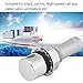 Acouto Boat Fuel Vent 316 Stainless Steel Marine Grade Fuel Gas Vent Fitting with Mounting Gasket Hardware Fitting Replacement for Marine Boat Yacht