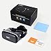 Innoo Tech Virtual Reality Glasses 3D VR Goggles Headset for Universe Exploration, 3D Movies, Panoramic immersive Videos, 3D Games Compatible with 3.5 - 6 Inch Android IOS Smartphone