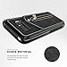 Samsung Galaxy Note 8 Case, Zizo Nebula Wallet Case w/[Curved Full Glass Screen Protector] Zipper Pouch-Slim Folio w/Card Slots and Magnetic Closure