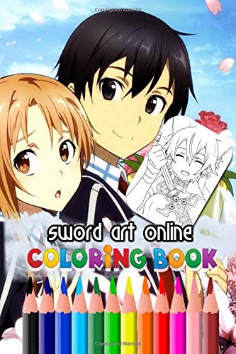 Download Amazon Com Sword Art Online Coloring Book Anime Soft Glossy Cover New Coloring Pages Coloring Book 9781678981549 Publisher Color My World Books