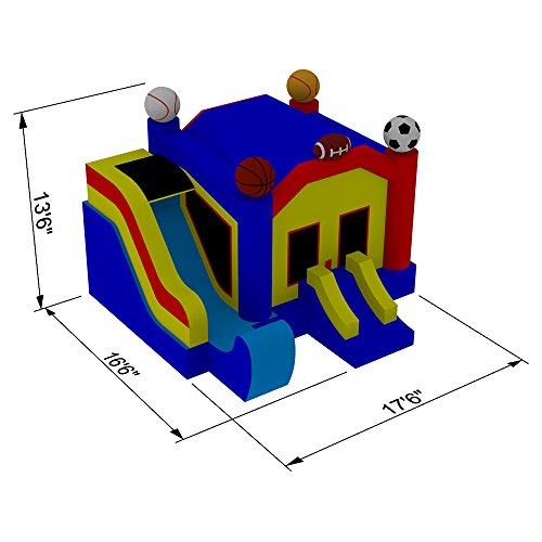 Inflatable HQ Commercial Grade Bounce House 100 PVC Sports Jump