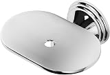 Croydex Westminster Wall Mounted Soap Dish Chrome Zinc Alloy QM201941