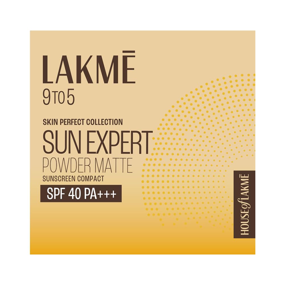 Lakme Sun Expert Ultra Matte SPF 40 PA+++ Compact, 7g