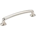 Jeffrey Alexander MO6373-128NI Pull Belcastel Collection, Polished Nickel