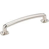 Jeffrey Alexander MO6373-128NI Pull Belcastel Collection, Polished Nickel