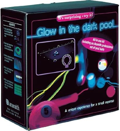 black light pool balls
